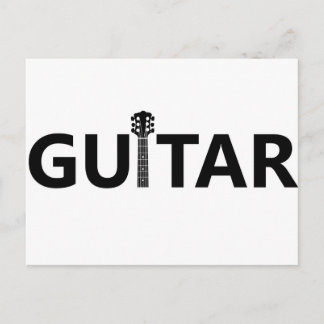 Carte Postale guitare