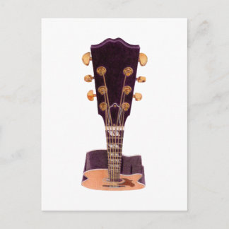 Carte postale guitare
