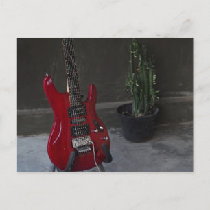Carte Postale Guitare acoustique cool