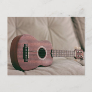 Carte Postale Guitare basse adorable