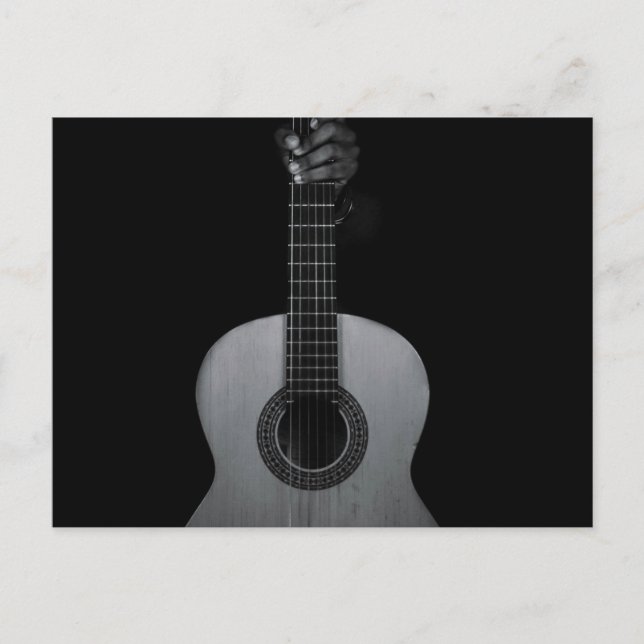 Carte Postale Guitare basse cool (Devant)