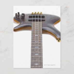 Carte Postale Guitare basse électrique