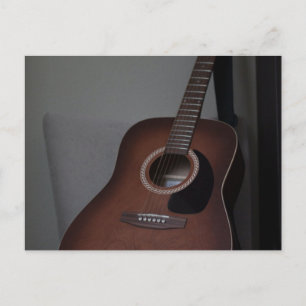 Carte Postale Guitare basse jolie