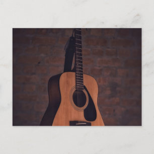 Carte Postale Guitare Belle