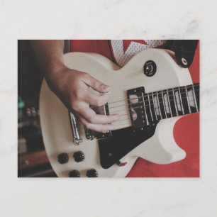 Carte Postale Guitare Cool