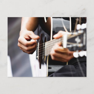 Carte Postale Guitare cool