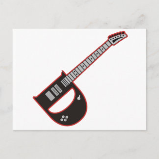 Carte Postale Guitare D