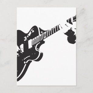 Carte Postale Guitare électrique