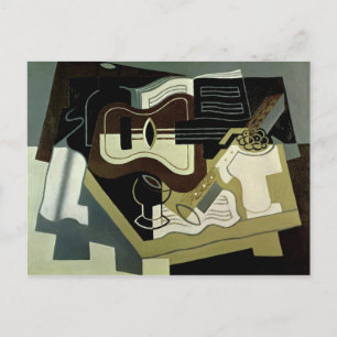 Carte Postale Guitare et Clarinet, 1920