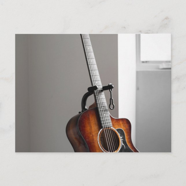 Carte Postale Guitare jolie (Devant)