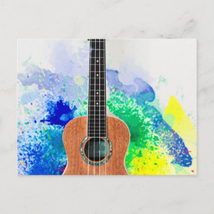 Carte Postale Guitare Merveilleuse