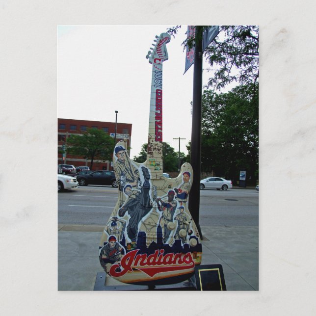 Carte Postale Guitare VI de Cleveland (Devant)