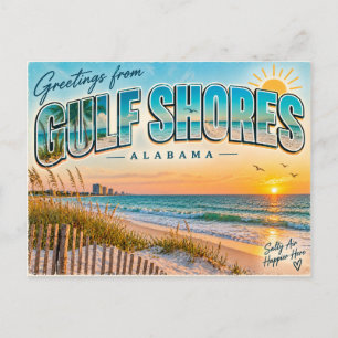 Carte Postale Gulf Shores Alabama