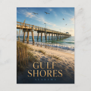 Carte Postale Gulf Shores Alabama Gulf State Park Pier REALMS