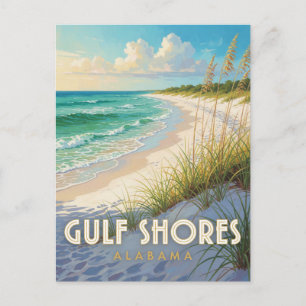 Carte Postale Gulf Shores Alabama Voyage Plage