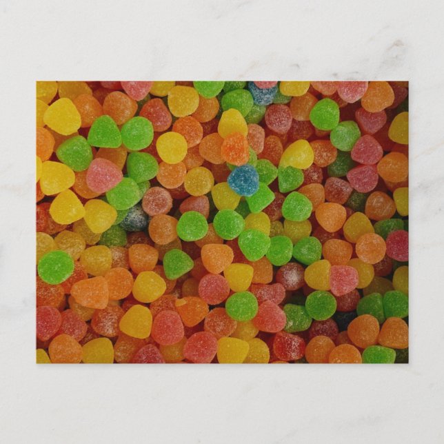 Carte Postale Gum Drops Sweets (Devant)