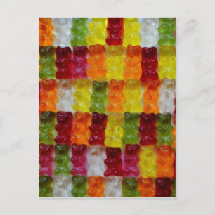 Carte Postale Gummibärchen