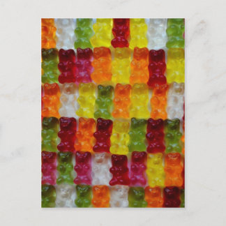 Carte Postale Gummibärchen