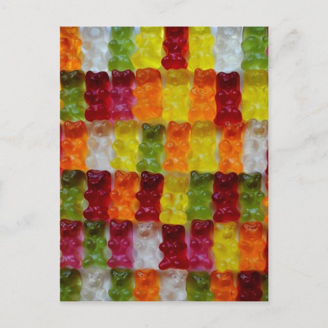 Carte Postale Gummibärchen (Devant)