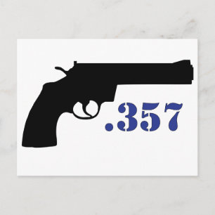 CARTE POSTALE **GUN .357**