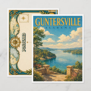 Carte Postale Guntersville Alabama Lac Guntersville GeoSaga