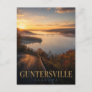 Carte Postale Guntersville Alabama Lac Guntersville REALMS