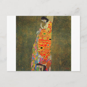 Carte Postale Gustav Klimt Abandonne L'Espoir