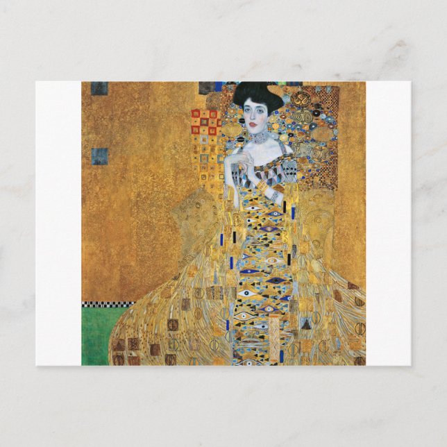 Carte Postale Gustav Klimt - Adele (Devant)