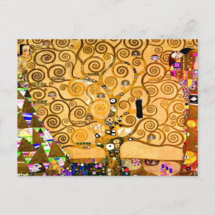 Carte Postale Gustav Klimt Arbre de vie