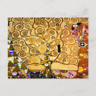 Carte Postale Gustav Klimt Arbre de Vie : Art nouveau symboliste