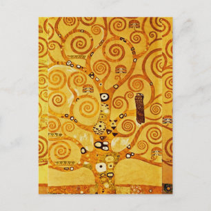 Carte Postale Gustav Klimt Arbre de Vie : Art nouveau symboliste