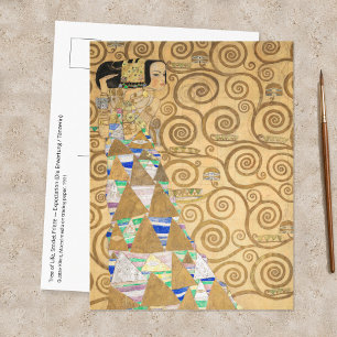 Carte Postale Gustav Klimt - Attente, frise Stoclet