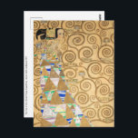 Carte Postale Gustav Klimt - Attente, Stoclet Frieze<br><div class="desc">L'Arbre de Vie,  Frise Stoclet,  Attente - Gustav Klimt,  Carton,  1909</div>