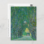 Carte Postale Gustav Klimt - Avenue dans le parc Schloss Kammer<br><div class="desc">Avenue dans le Parc de Schloss Kammer - Gustav Klimt,  Huile sur toile,  1912</div>