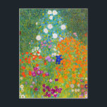 Carte Postale Gustav Klimt Bauerngarten Flower Garden Art<br><div class="desc">Carte postale Gustav Klimt Bauerngarten Flower Garden</div>