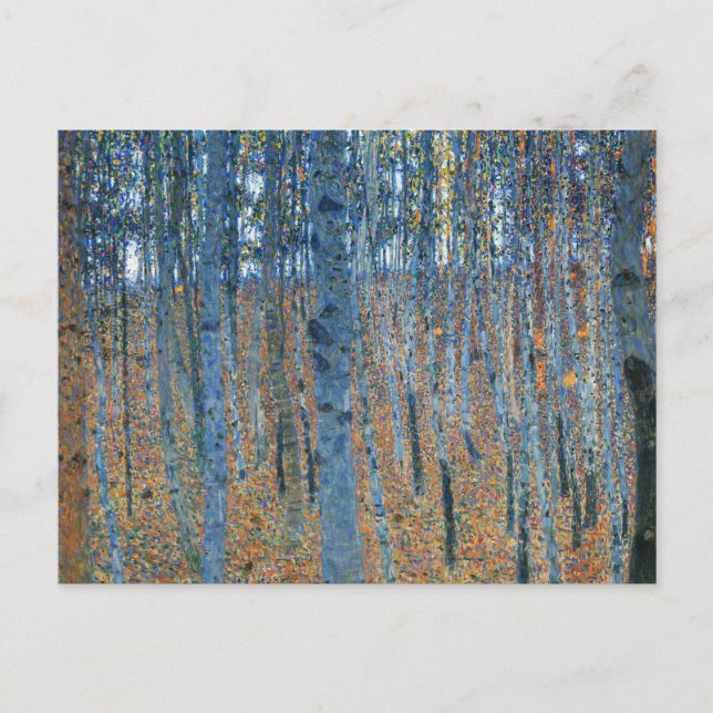 Carte Postale Gustav Klimt Beech (Devant)