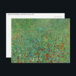 Carte Postale Gustav Klimt - Champ de pavot<br><div class="desc">Champ de pavot / Champ de pavots - Gustav Klimt, Huile sur toile, 1907</div>