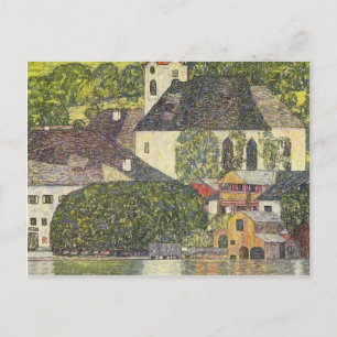 Carte Postale Gustav Klimt - Eglise à Unterach sur l'Attersee