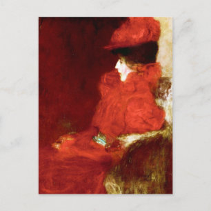 Carte Postale Gustav Klimt, FEMME EN FAUTEUIL