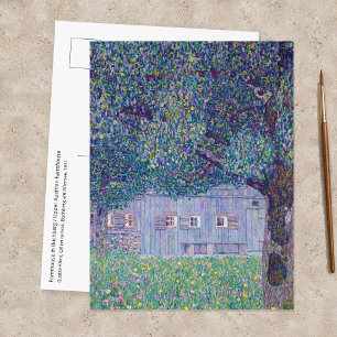Carte Postale Gustav Klimt - Ferme en Haute-Autriche