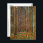 Carte Postale Gustav Klimt - Forêt de pins de Tannenwald<br><div class="desc">Forêt de sapins / Forêt de pins de Tannenwald - Gustav Klimt,  Huile sur toile,  1902</div>