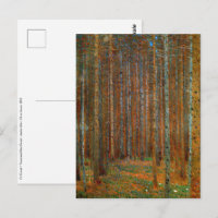 Gustav Klimt - Forêt de pins de Tannenwald