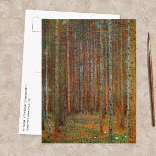 Carte Postale Gustav Klimt - Forêt de pins de Tannenwald