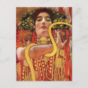 Carte Postale Gustav Klimt - Hygieia Déesse de la Médecine de la