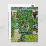 Carte Postale Gustav Klimt - La Maison de Guardaboschi<br><div class="desc">Maison de Guardaboschi / Maison à Weissenbach du lac Attersee - Gustav Klimt,  Huile sur toile,  1912</div>