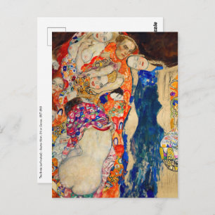 Carte Postale Gustav Klimt - La mariée (inachevée)