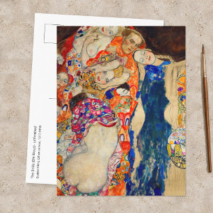 Carte Postale Gustav Klimt - La Mariée (inachevée)