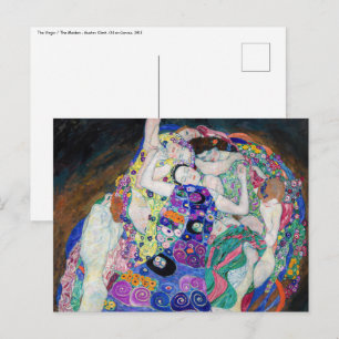 Carte Postale Gustav Klimt - La Vierge