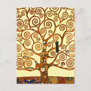 Carte Postale Gustav Klimt L'Arbre de la Vie Art fine