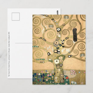 Carte Postale Gustav Klimt - L'Arbre de Vie, La Frieze Stoclet